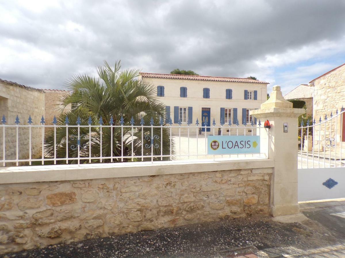 לינה וארוחת בוקר Port-dʼEnvaux L'Oasis מראה חיצוני תמונה